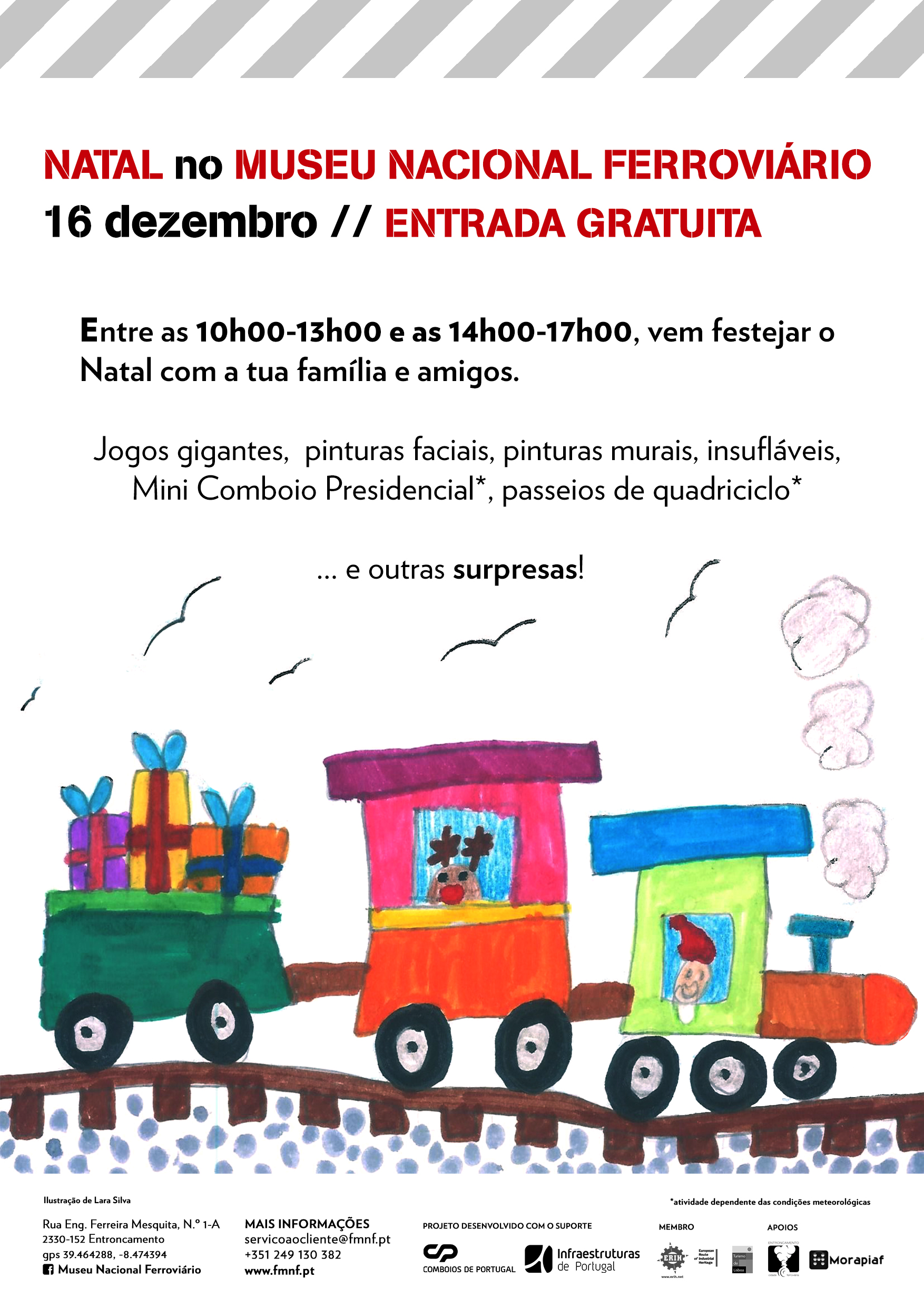 Programa de Natal do Museu Nacional Ferroviário